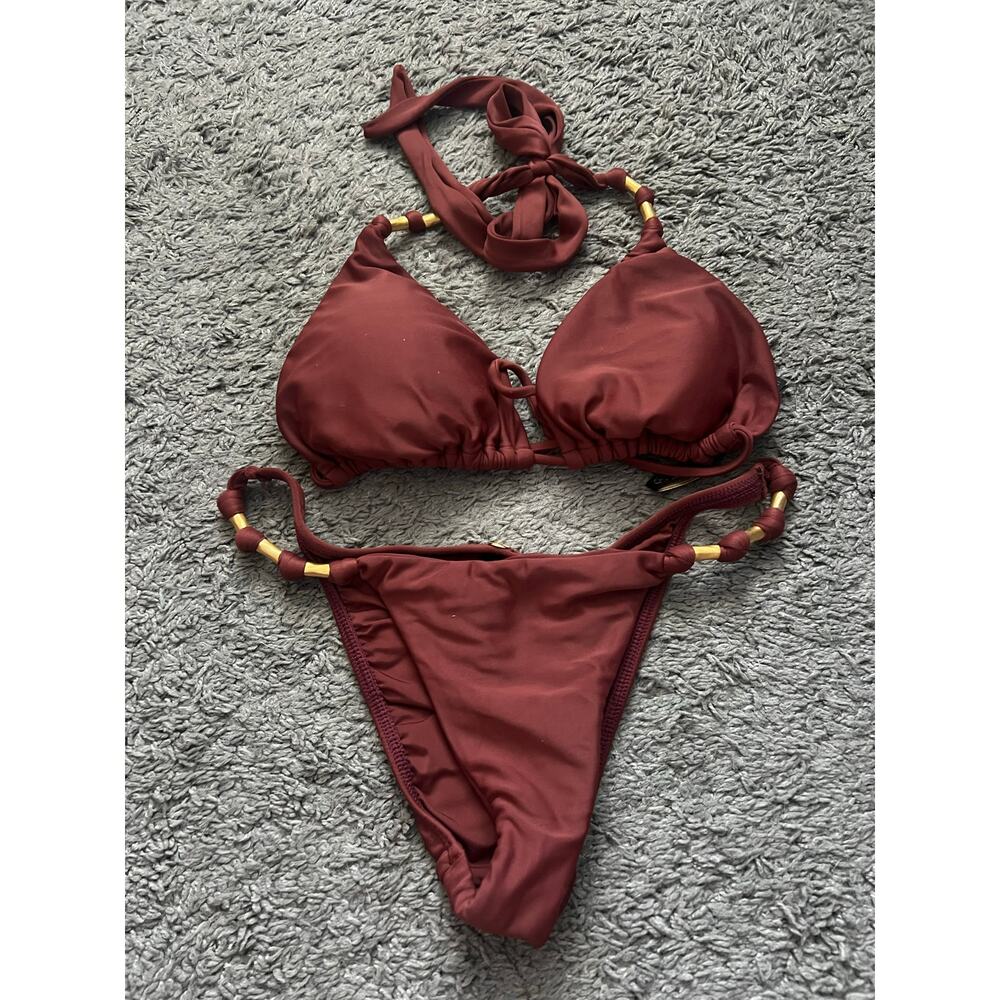 ViX Paula Hermanny Solid Paula Bikini Set - Picture 2 of 6